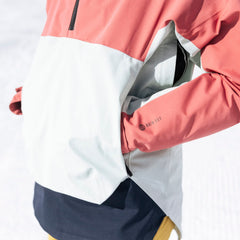 adidas outdoor women 2 layer rain rdy snow anorak red hc7741 140 medium