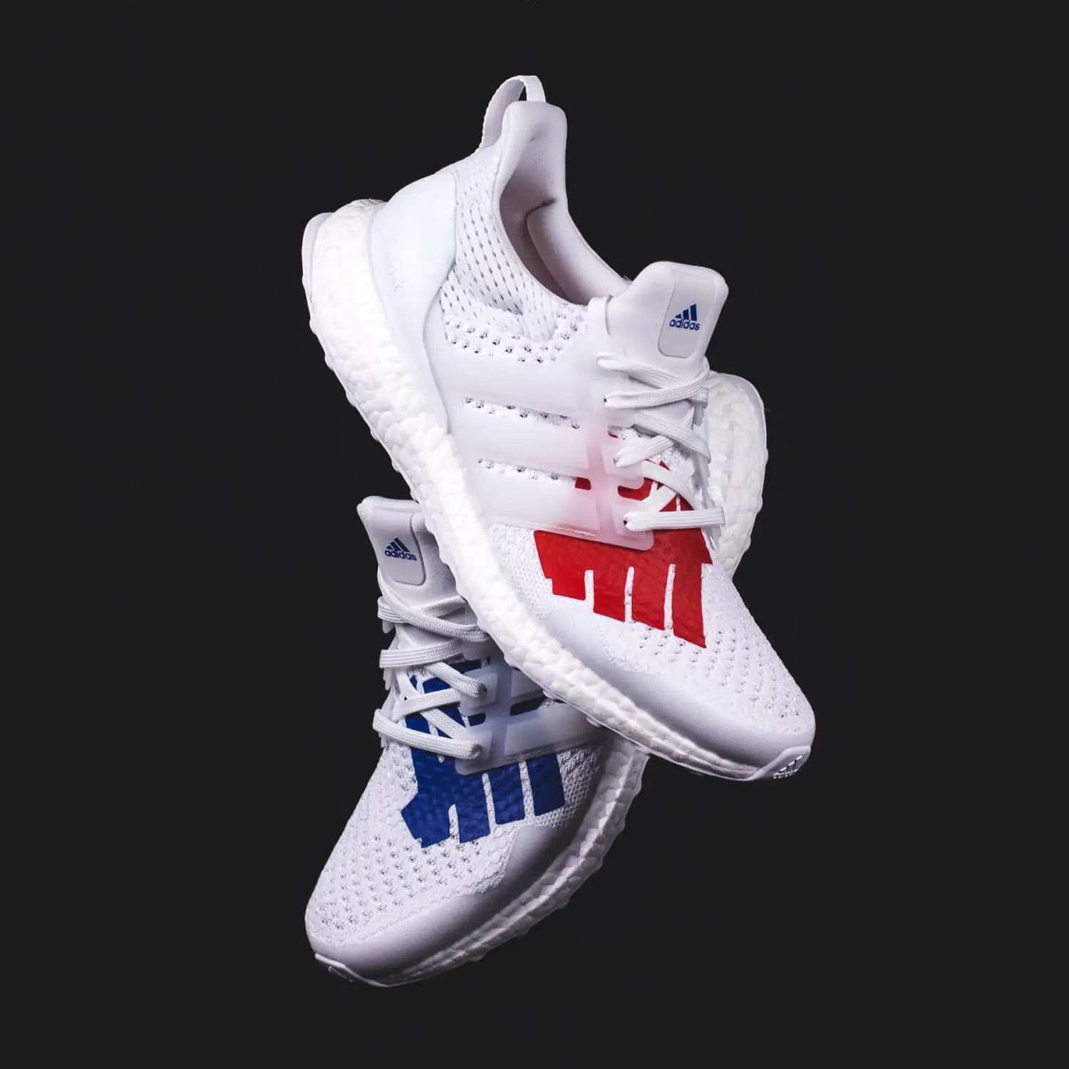 Adidas Running Ultraboost x Undefeated White Blue Red Men EF1968