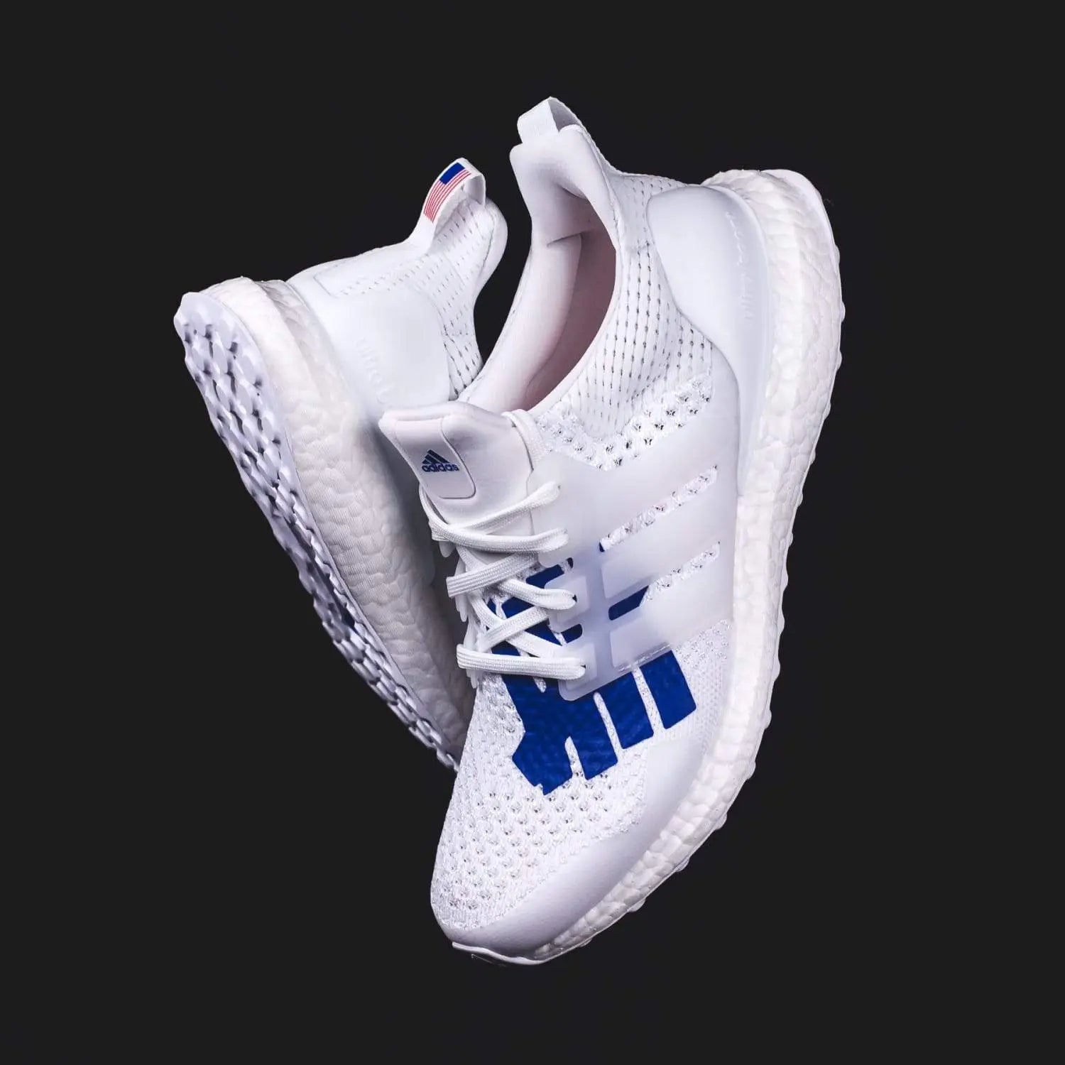 Adidas Running Ultraboost x Undefeated White Blue Red Men EF1968