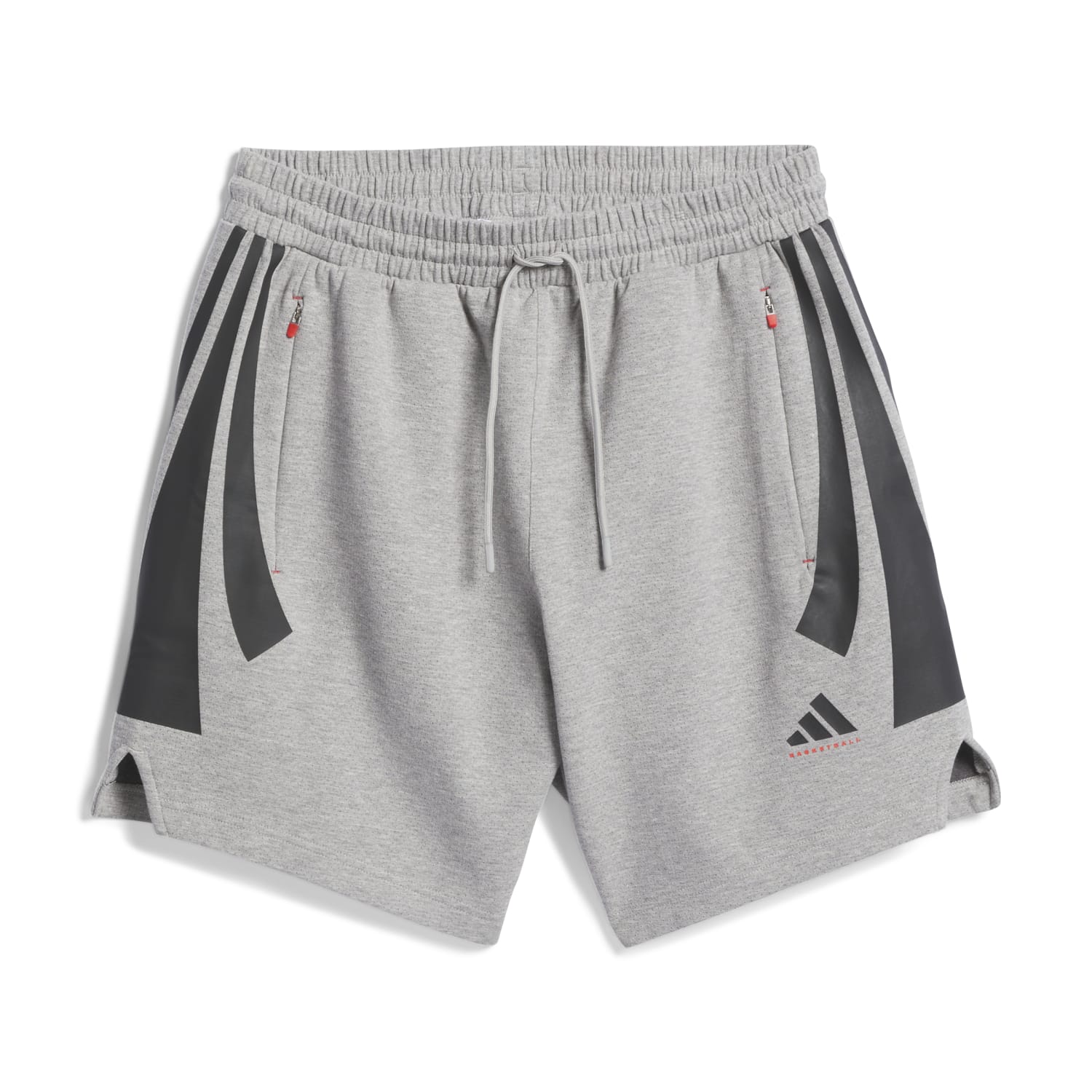 Adidas Unisex Basketball Spacer Shorts Grey JD7467 - SHORTS - Canada