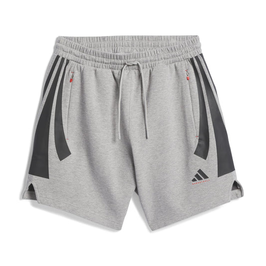 Adidas Unisex Basketball Spacer Shorts Grey JD7467 - SHORTS - Canada