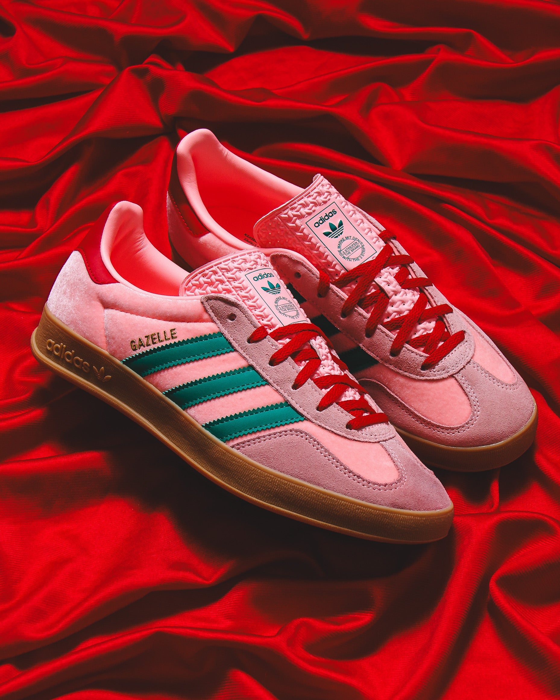 Adidas Women Gazelle Indoor Pink JI2713 - FOOTWEAR - Canada