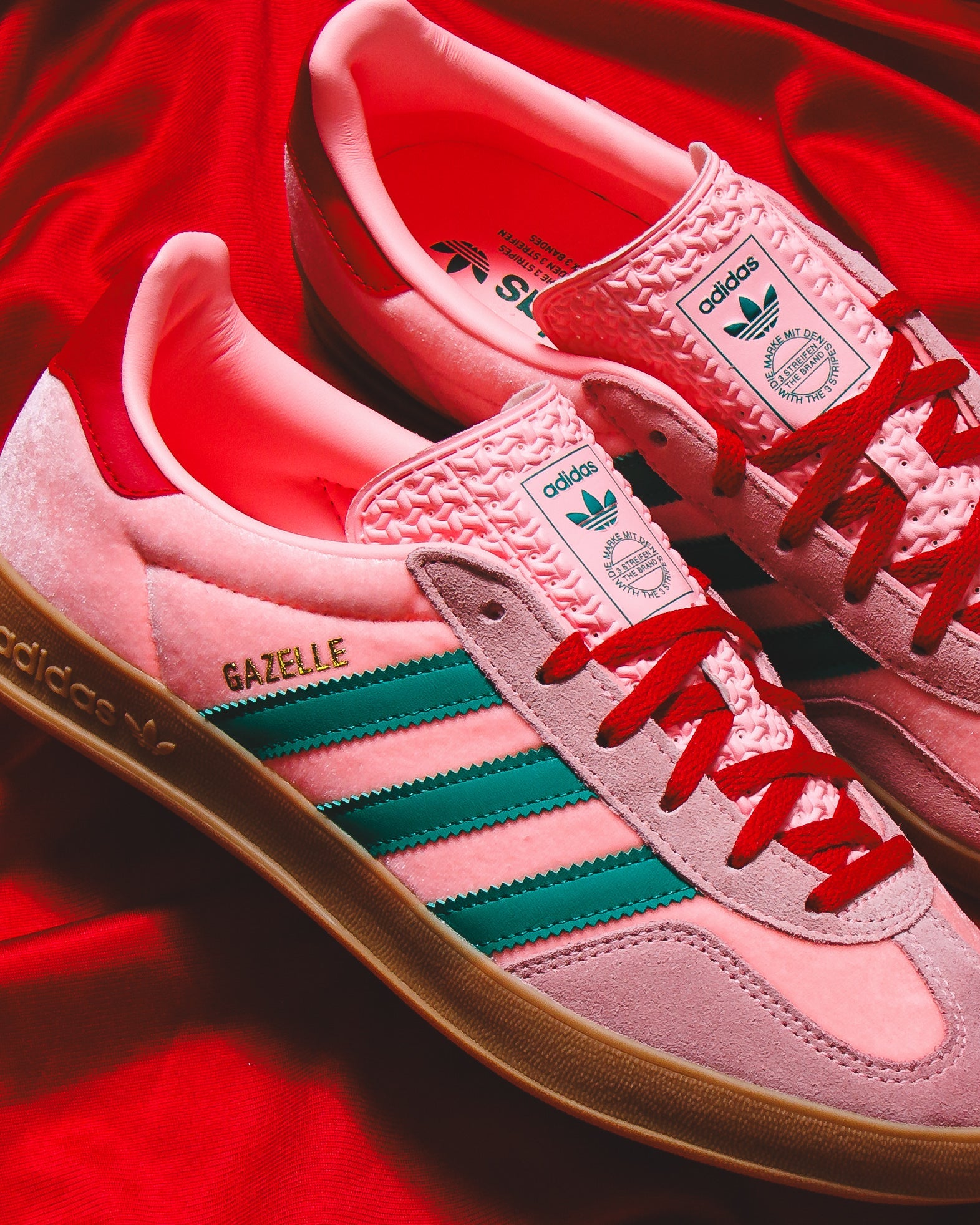 Adidas Women Gazelle Indoor Pink JI2713 - FOOTWEAR - Canada