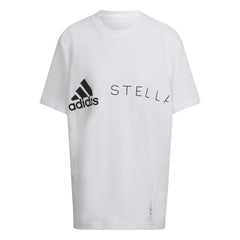 Adidas Women Stella McCartney Logo Tee White HB7401 - T-SHIRTS - Canada