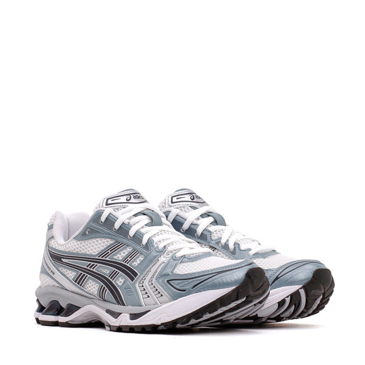 Asics Men Gel-Kayano 14 White Fjord Grey 1203A537-106 - FOOTWEAR - Canada