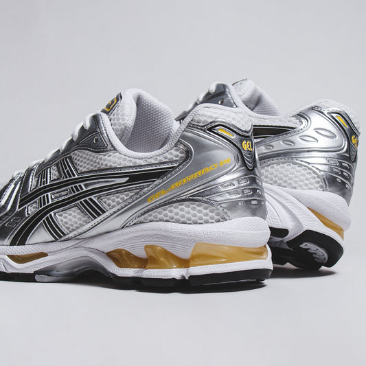 Asics Men Gel-Kayano 14 White Yellow 1203A537-101 - FOOTWEAR - Canada