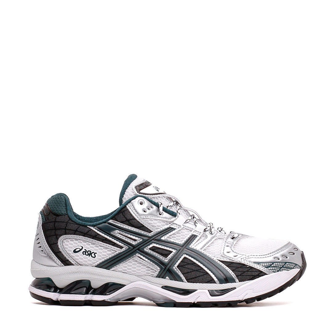 Asics Men Gel-Nimbus 10.1 White Saxon Green 1203A543-103 - FOOTWEAR - Canada