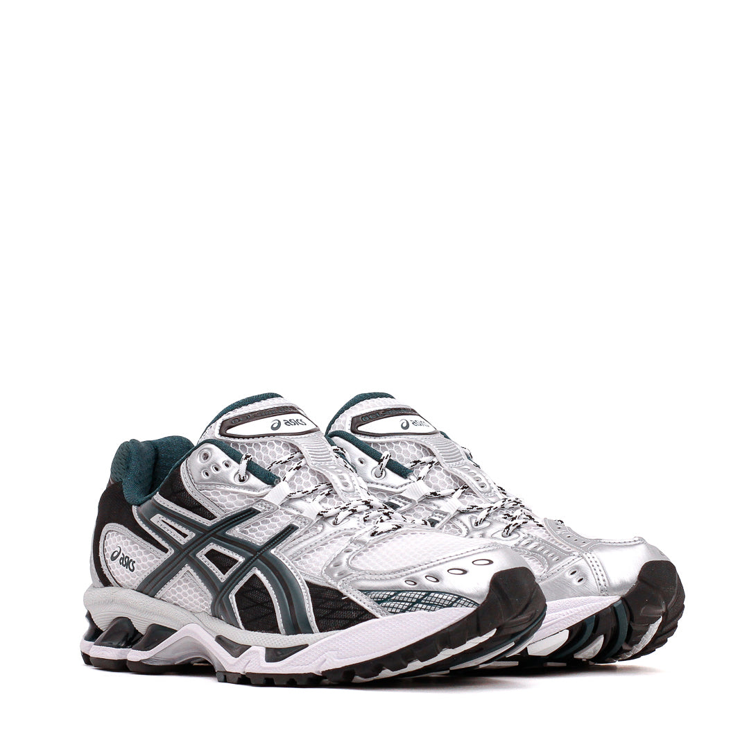 Asics Men Gel-Nimbus 10.1 White Saxon Green 1203A543-103 - FOOTWEAR - Canada