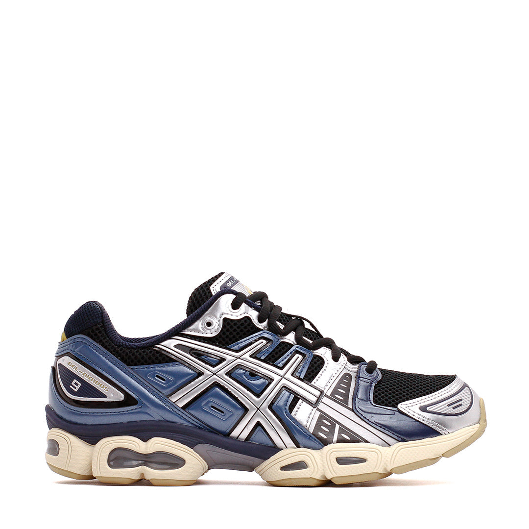 Asics Men Gel-Nimbus 9 Black Silver 1201A424-006 - FOOTWEAR - Canada