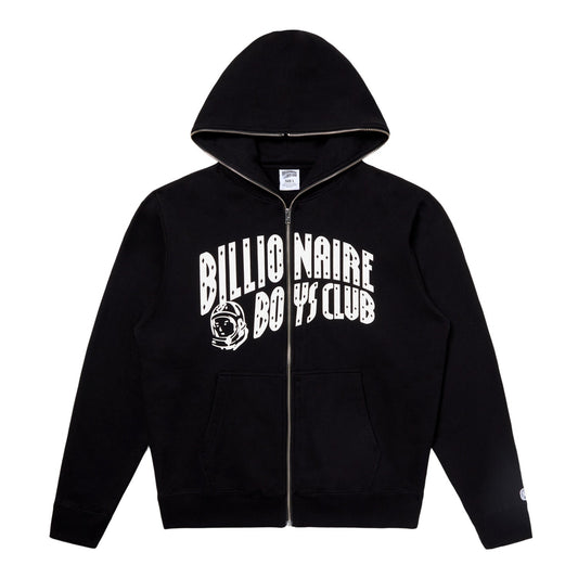 Billionaire Boys Club BB Arch Full Zip Hoodie Black - SWEATERS - Canada