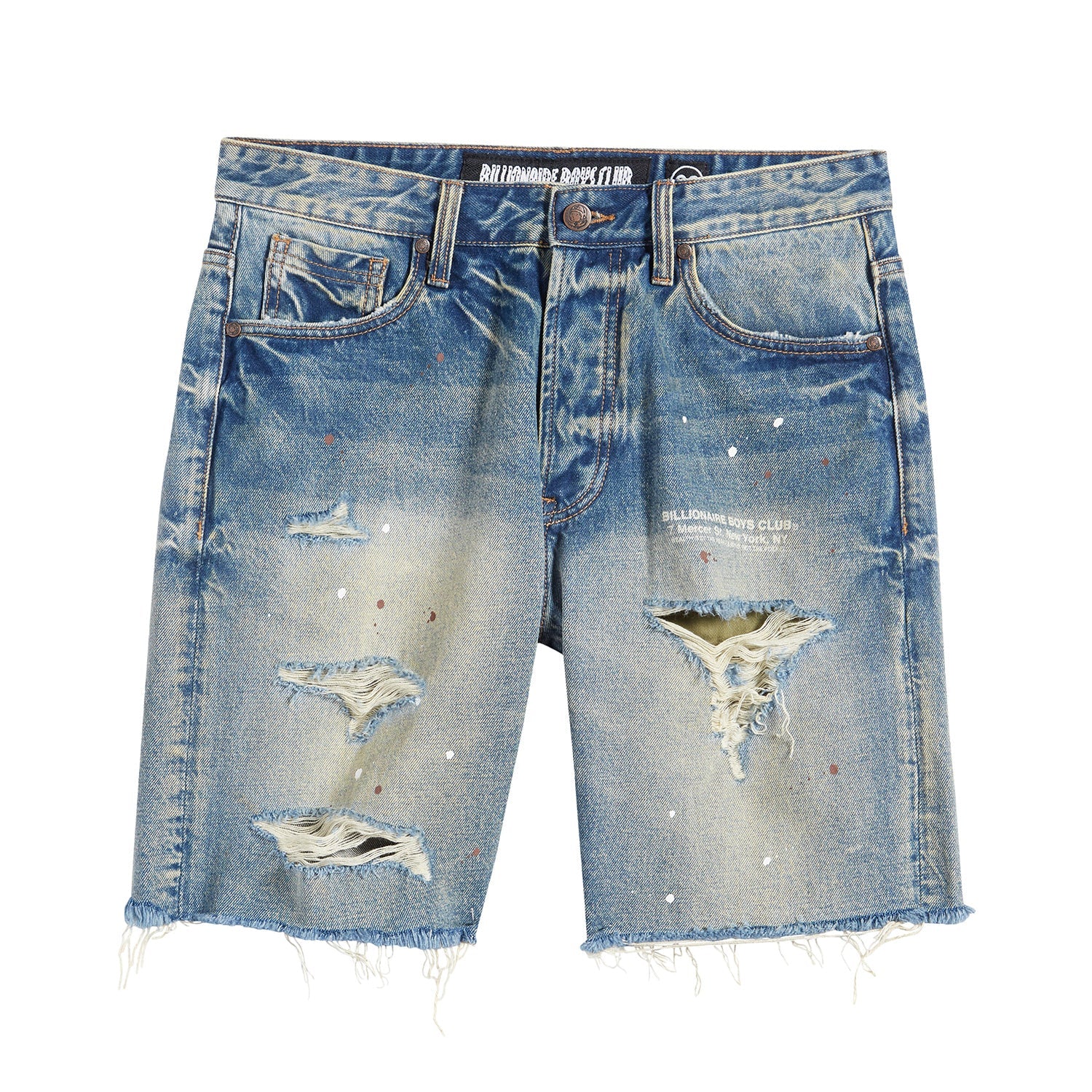 Billionaire Boys Club BB Cadet Jean Shorts Washed Denim 841-3107-EVO - SHORTS - Canada