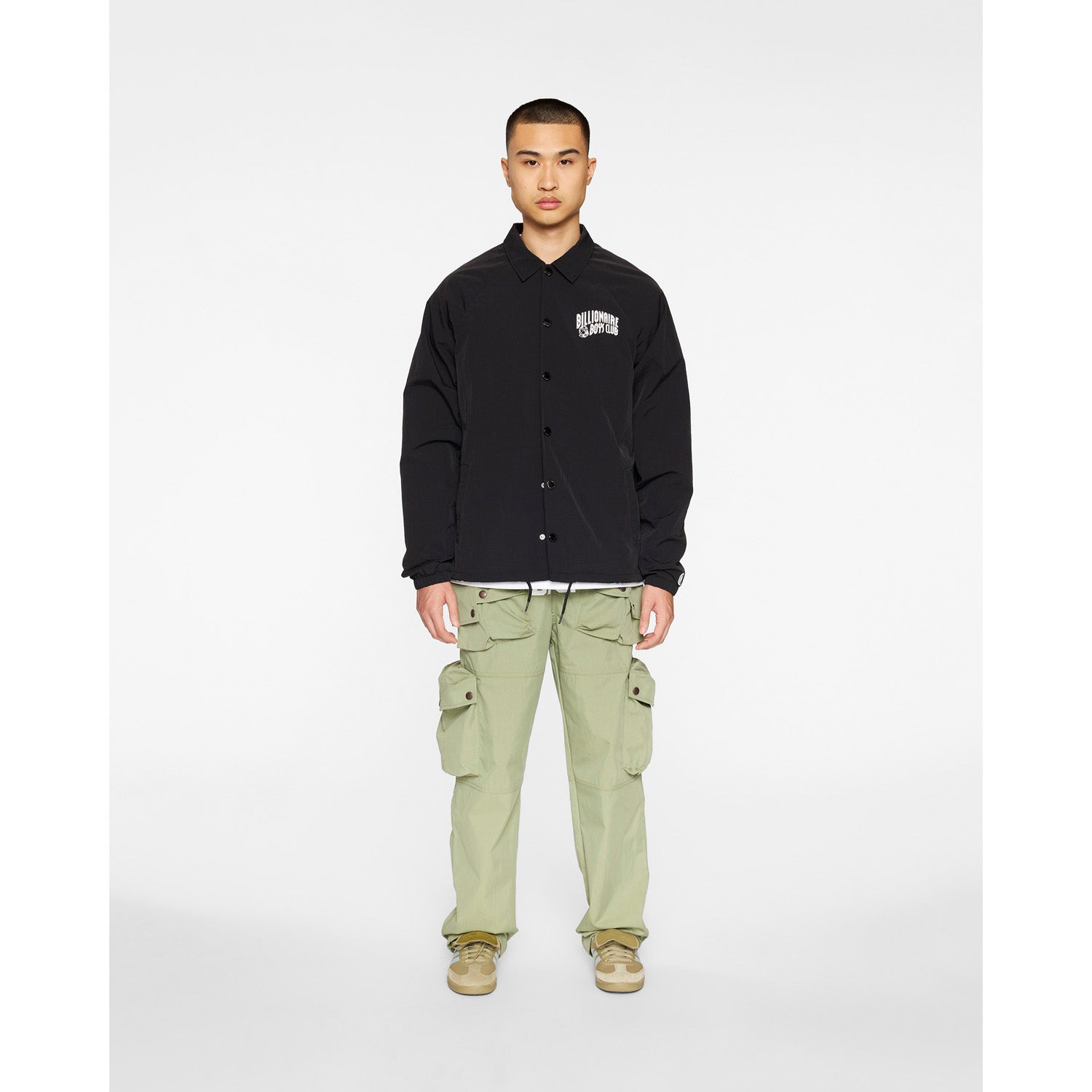 Billionaire Boys Club BB Coach Jacket Black - OUTERWEAR - Canada