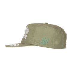 Billionaire Boys Club BB Snapback Hat Oil Green - HEADWEAR - Canada