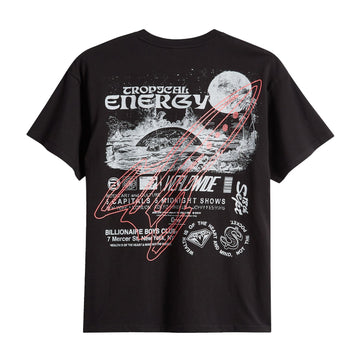 ERL graphic-print long-sleeve T-shirt BB Tropical Energy SS Knit (Cropped Fit) Black 841-3302-BLK - T-SHIRTS - Canada