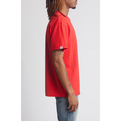 Billionaire Boys Club Men BB Small Arch SS Knit Poppy Red - TOPS Canada