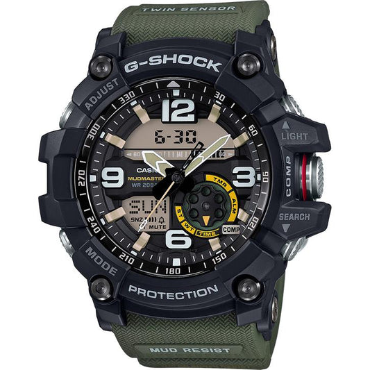 Casio G-Shock Master Of G Mudmaster Green GG1000-1A3 - ACCESSORIES - Canada