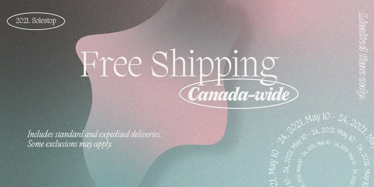 FREE SHIPPING CANADA-WIDE EXTENDED