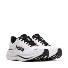 Hoka One One Men Bondi 9 White Black 1162011-WBLC - FOOTWEAR - Canada