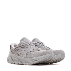 Hoka One One Men Clifton L Suede Limestone 1122571-LLTN - FOOTWEAR - Canada