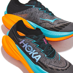 Hoka One One Men Mach X 2 Black Aqua 1155119-BCQ - FOOTWEAR - Canada