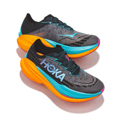 Hoka One One Men Mach X 2 Black Aqua 1155119-BCQ - FOOTWEAR - Canada