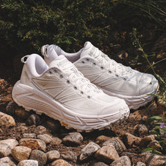 Hoka One One Men Mafate Speed 2 White Lunar Rock 1126851-WLRC - FOOTWEAR - Canada