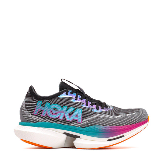 Hoka One One Unisex Cielo X1 Black Electric Aqua 1147910-BCQ - FOOTWEAR - Canada