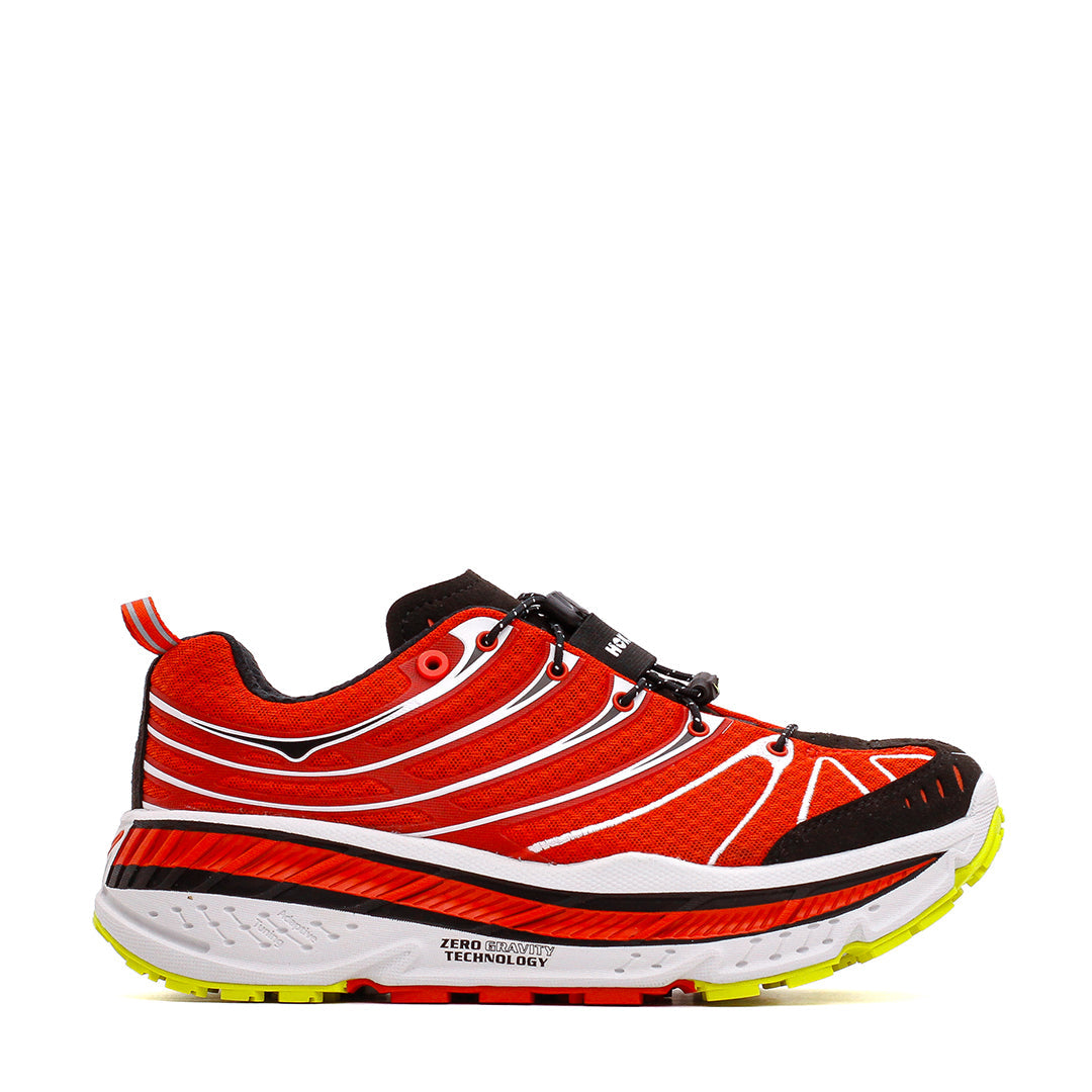 Hoka One One Unisex Stinson Evo OG Habanero Black 1155350-HBN - FOOTWEAR - Canada