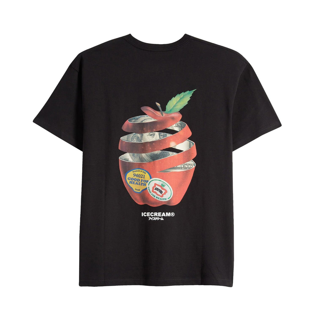 ICECREAM Men Big Apple SS Tee Black - T-SHIRTS - Canada