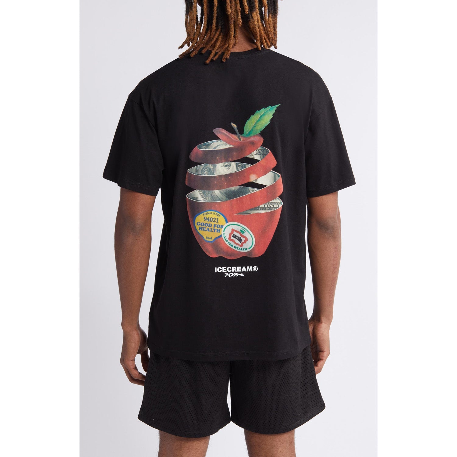 ICECREAM Men Big Apple SS Tee Black - T-SHIRTS - Canada