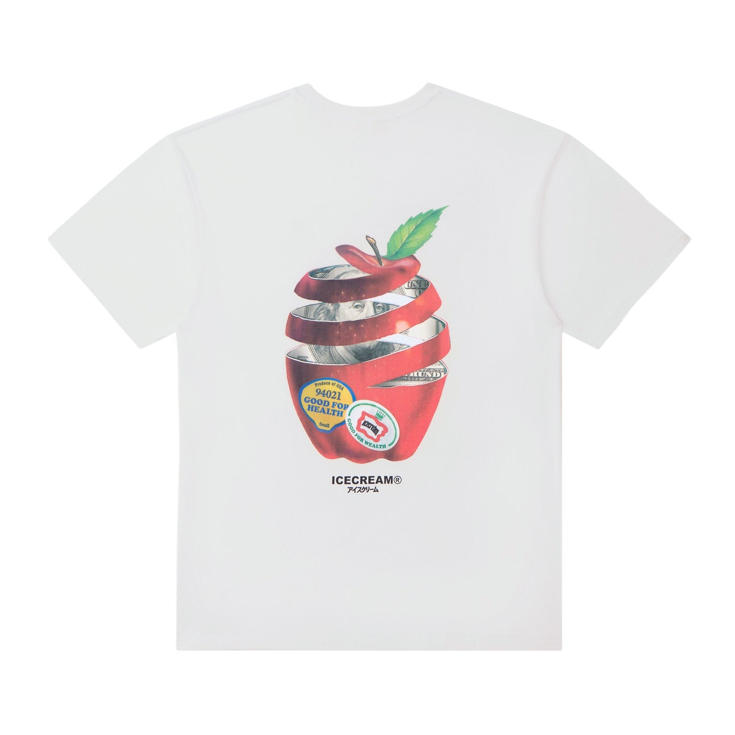 ICECREAM Men Big Apple SS Tee White - T-SHIRTS - Canada