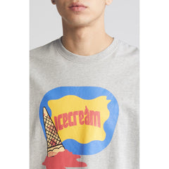 ICECREAM Men Cone Classic SS Tee Heather Grey - T - SHIRTS Canada