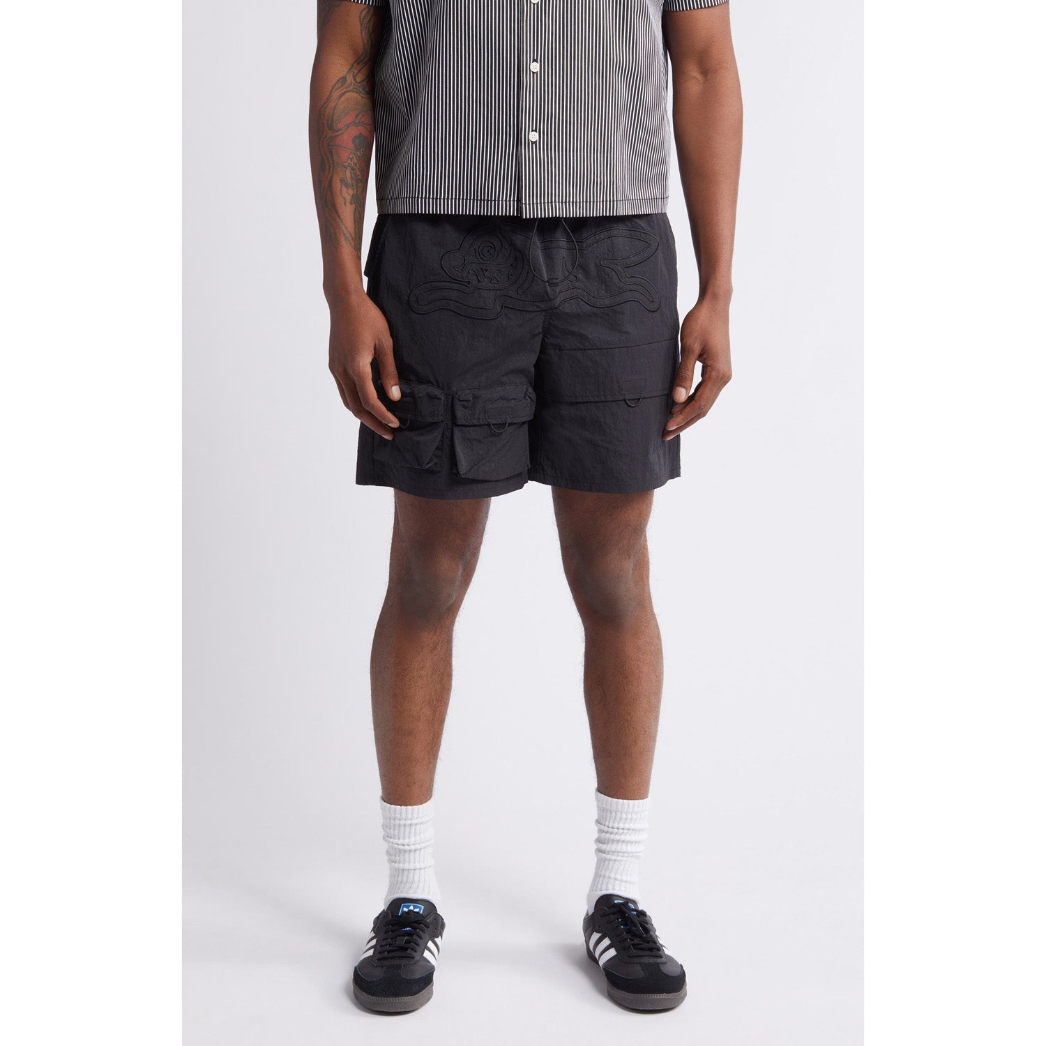 ICECREAM Men Pine Shorts Black - SHORTS - Canada