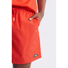 ICECREAM Men Pyramid Shorts Fiery Red - SHORTS - Canada