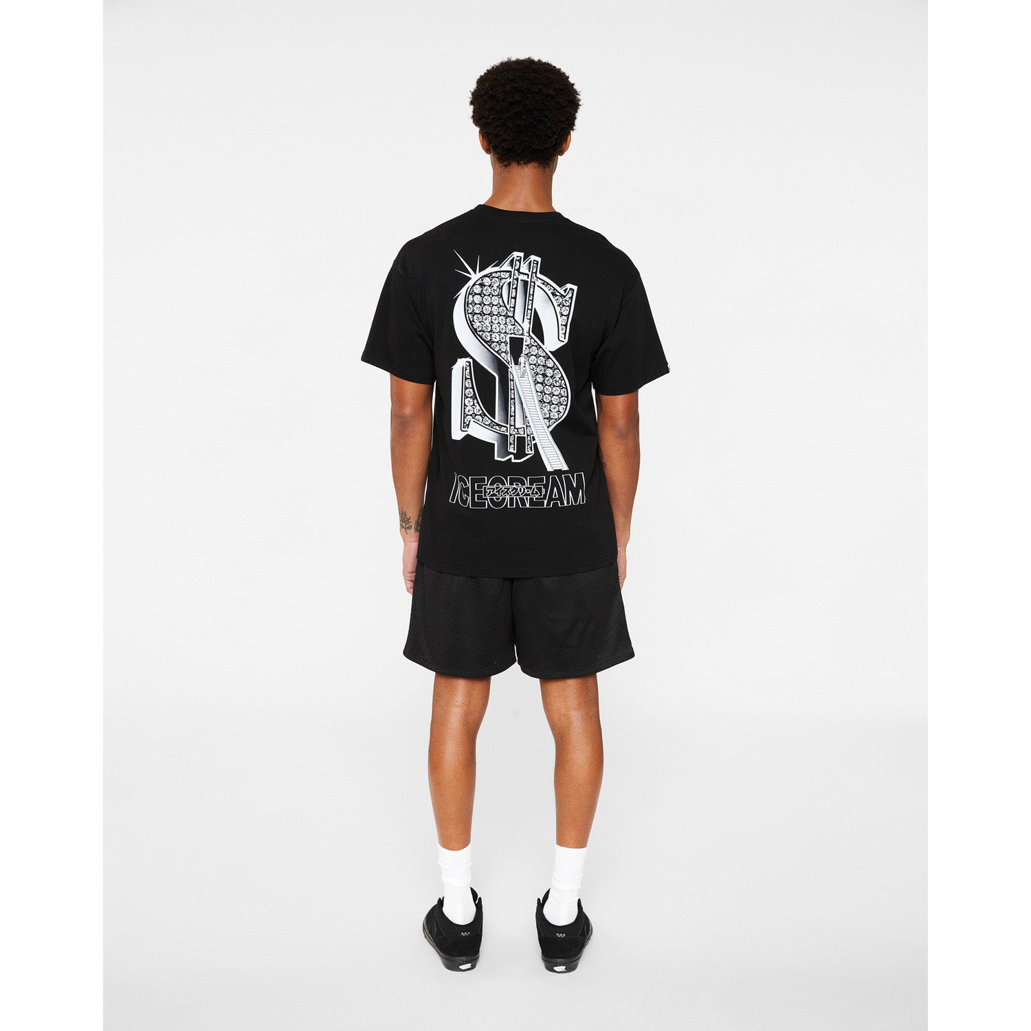 ICECREAM Men Stairs To Success SS Tee Black - T-SHIRTS - Canada