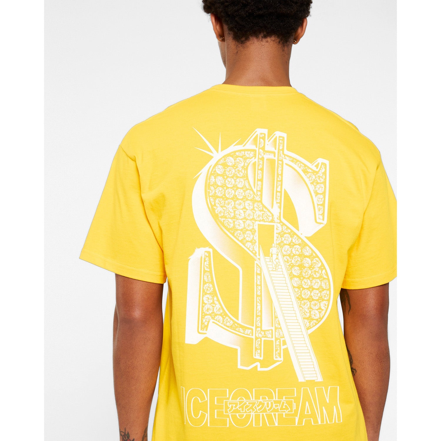 ICECREAM Men Stairs To Success SS Tee Gold Fusion - T-SHIRTS - Canada