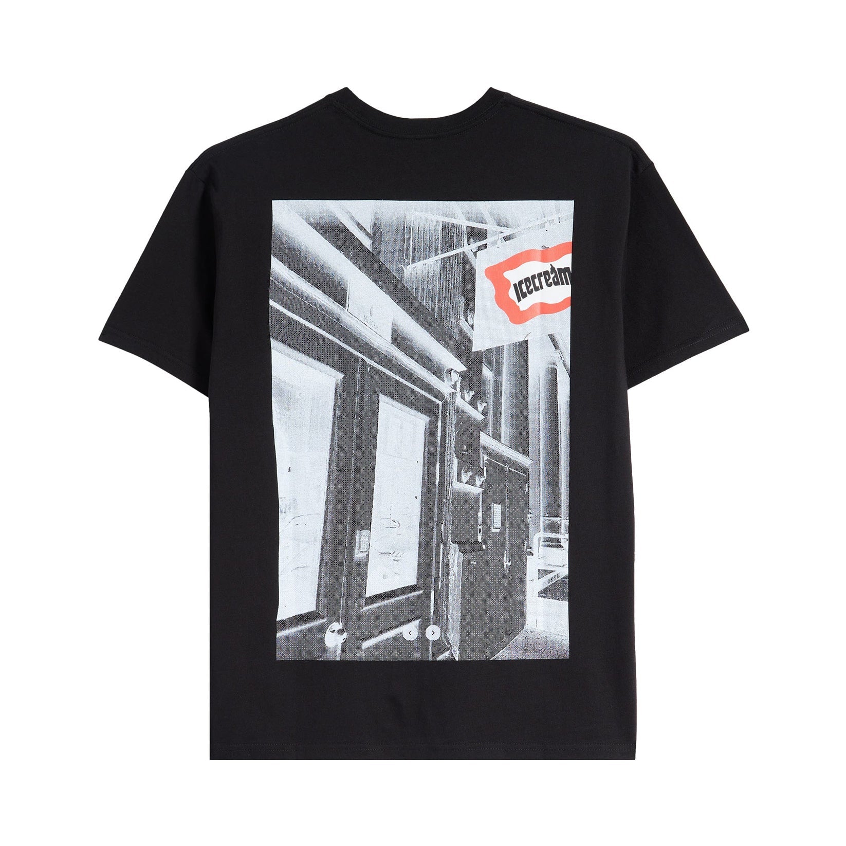 ICECREAM Men Store Front SS Tee Black - T-SHIRTS - Canada