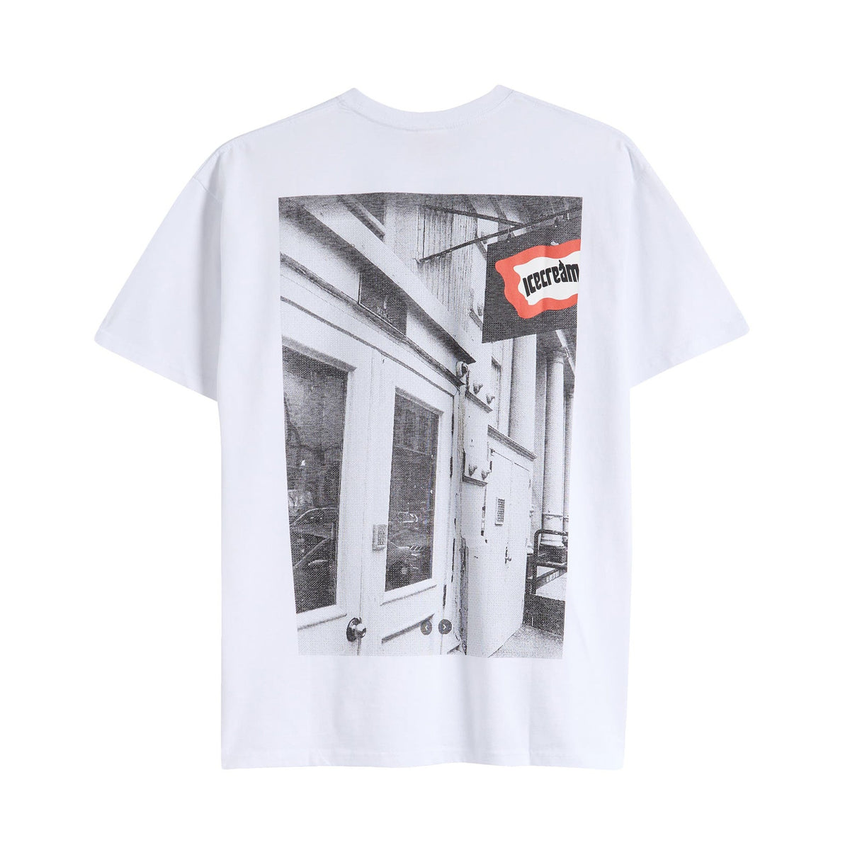 ICECREAM Men Store Front SS Tee White - T-SHIRTS - Canada