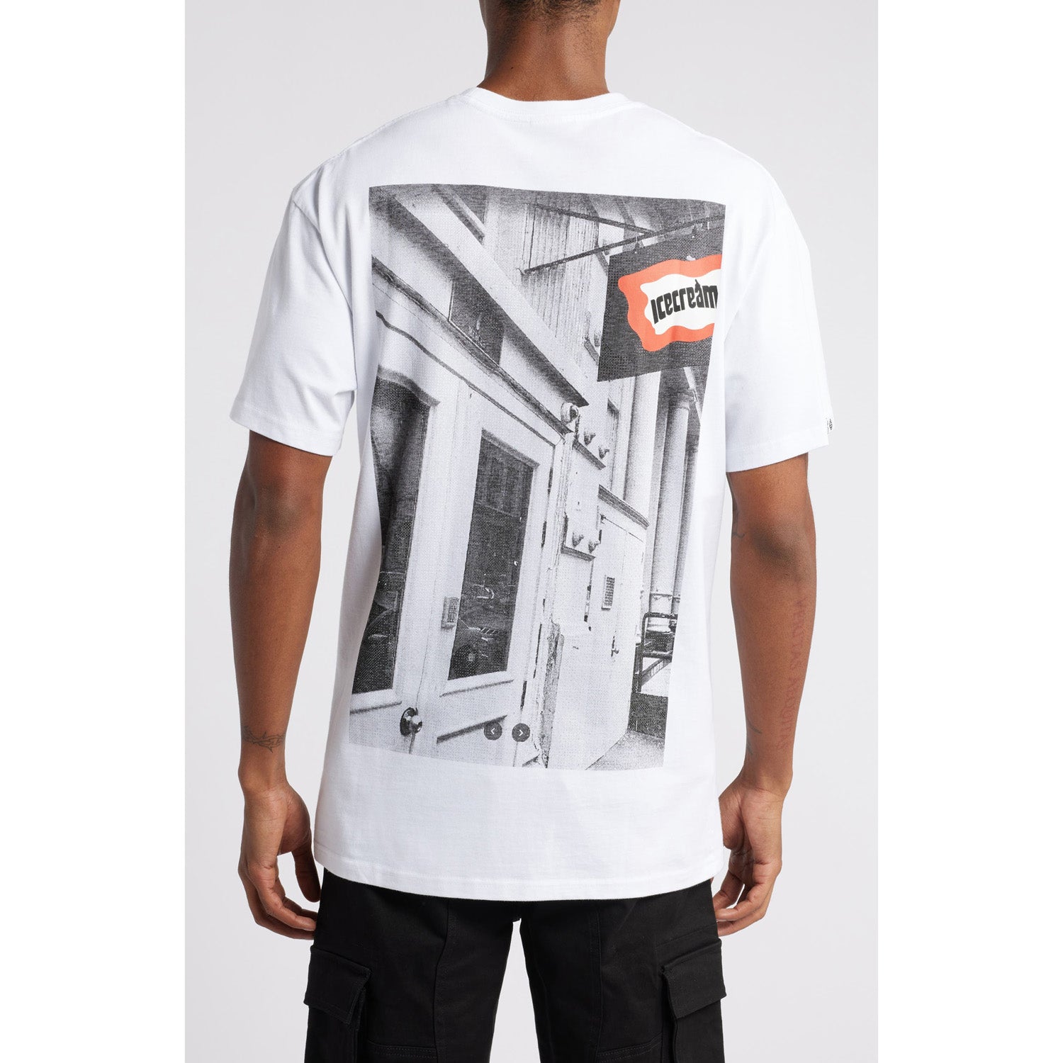 ICECREAM Men Store Front SS Tee White - T-SHIRTS - Canada