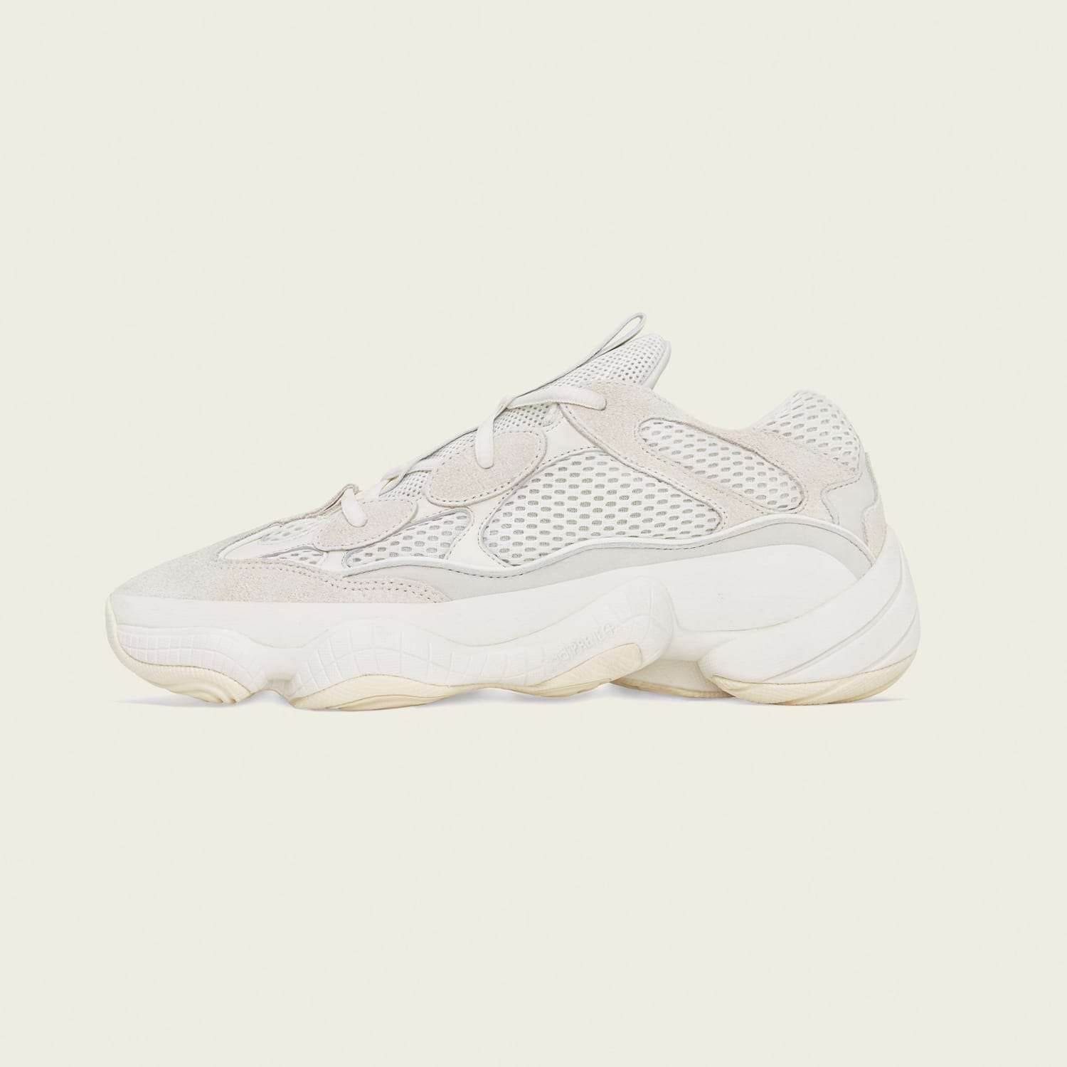 KANYE WEST + adidas Originals YEEZY 500 Bone White - FV3573