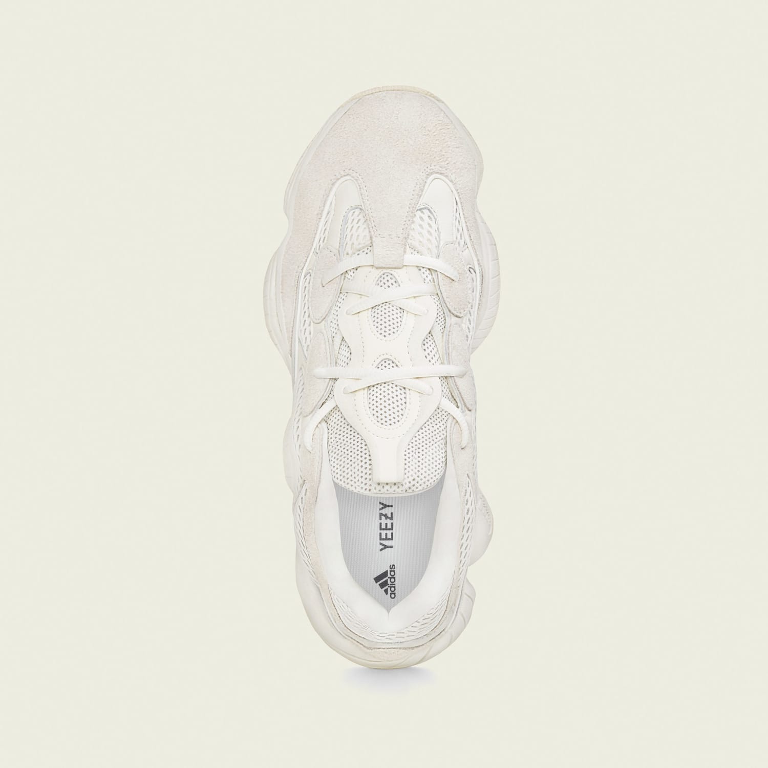 KANYE WEST + adidas Originals YEEZY 500 Bone White - FV3573