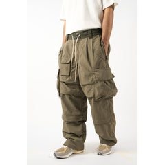 LAKH Adjustable Cargo Pants Ash - BOTTOMS - Canada