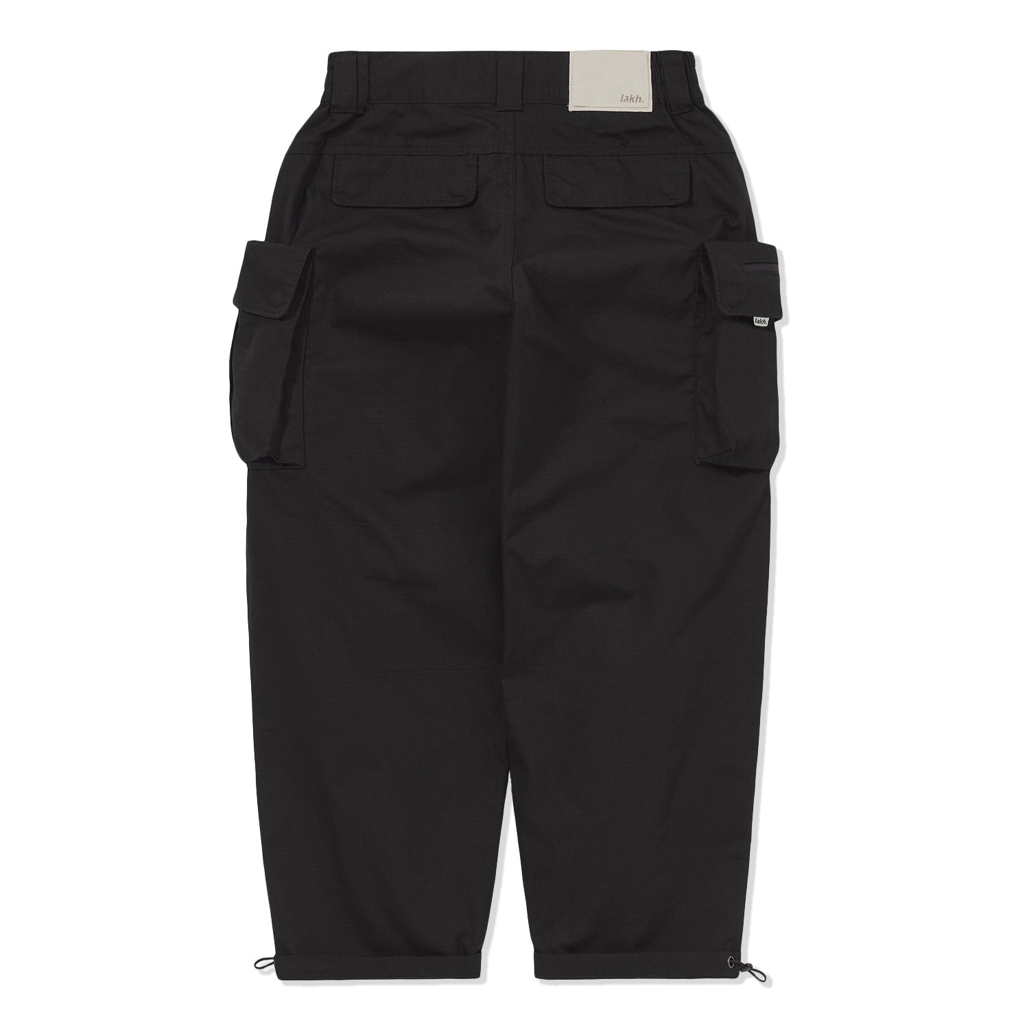 LAKH Men Ten Pockets Cargo PR Black - BOTTOMS - Canada