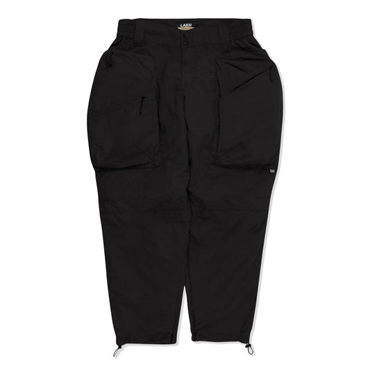 LAKH Men Trapezoid Pockets Utility Pants Black - BOTTOMS - Canada