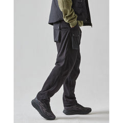 Maharishi Men Asym Articulated Sweatpants Black - BOTTOMS Canada