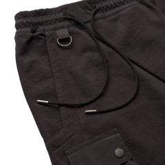 Maharishi Men Asym Articulated Sweatpants Black - BOTTOMS Canada