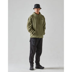 Maharishi Men Dragon Bamboo Hooded Sweater Olive - SWEATERS Canada