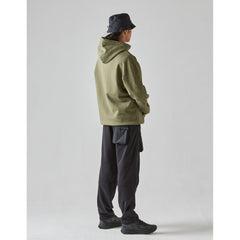 Maharishi Men Dragon Bamboo Hooded Sweater Olive - SWEATERS Canada