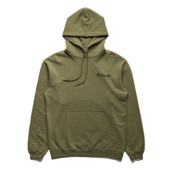 Maharishi Men Dragon Bamboo Hooded Sweater Olive - SWEATERS Canada