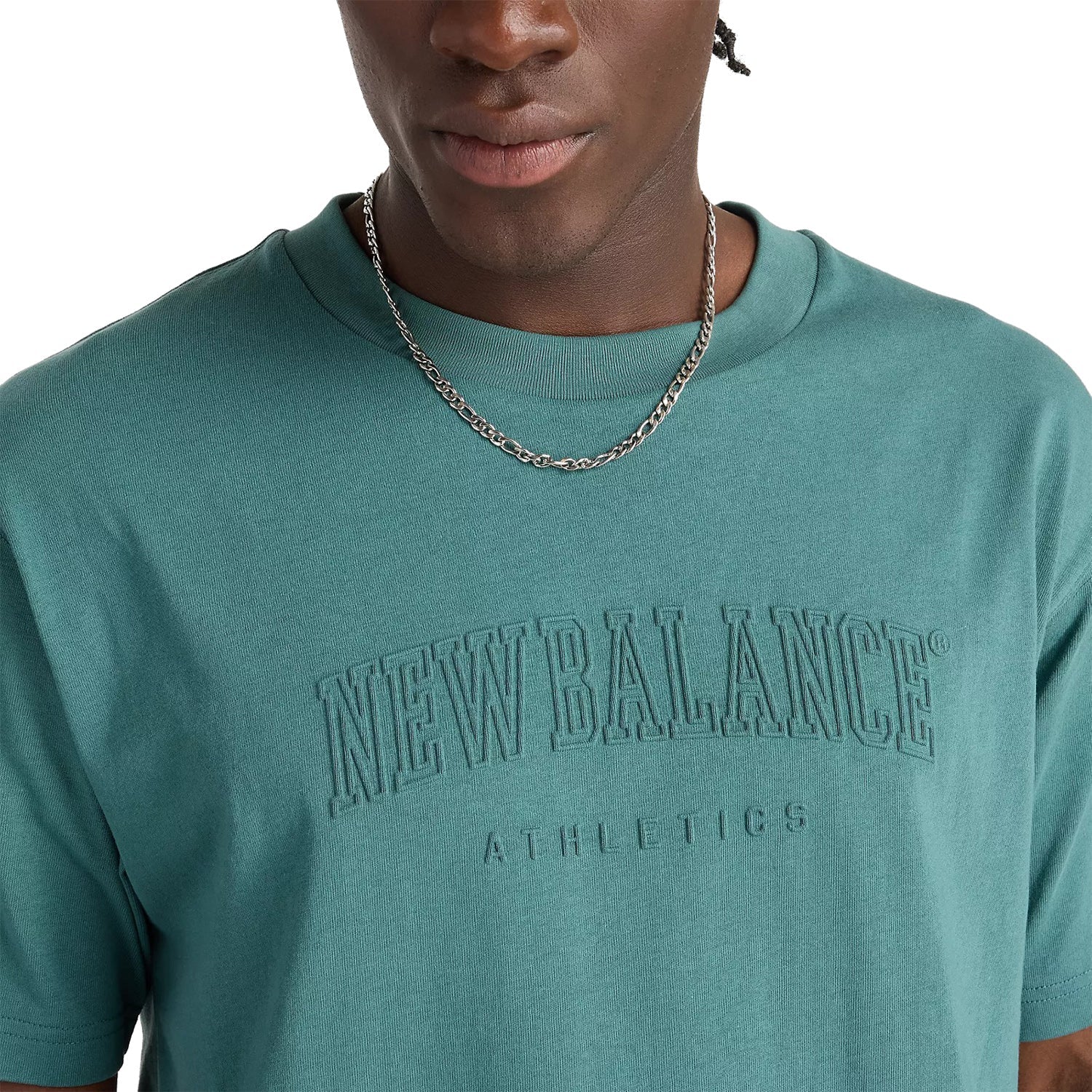 New Balance Embossed Varsity Jersey T-Shirt MT43502-NUS - T-SHIRTS - Canada